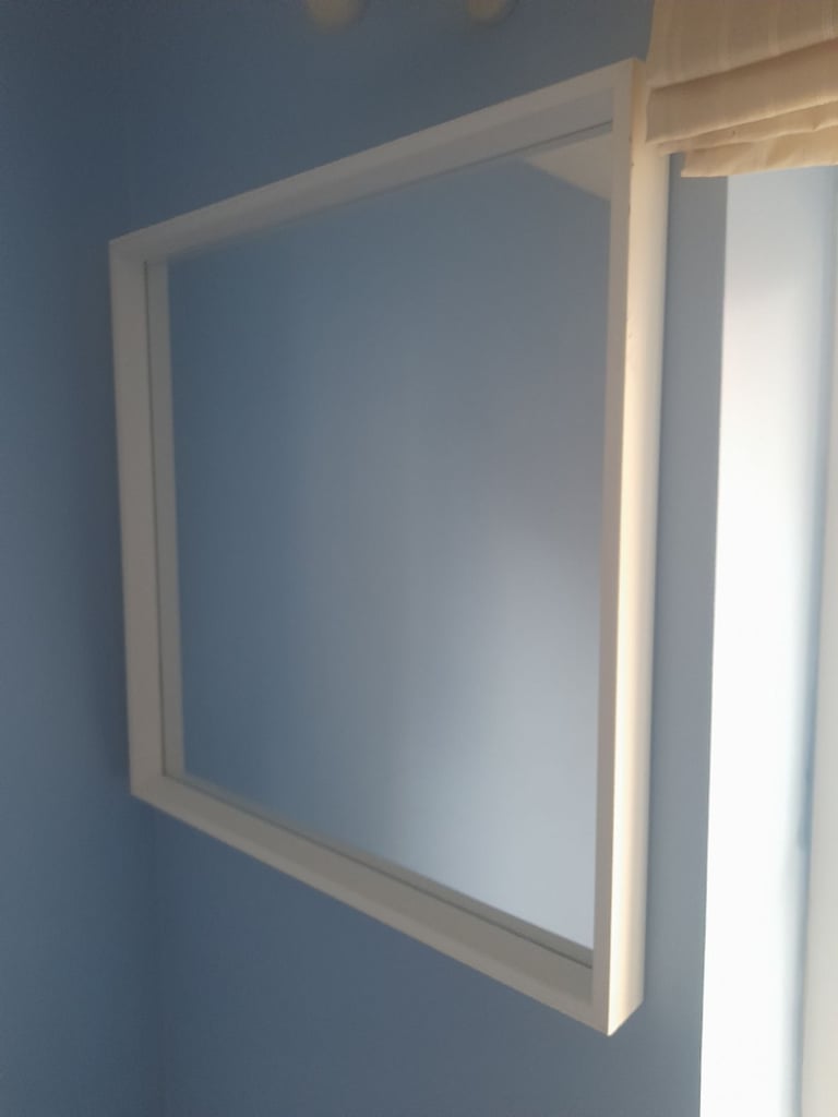 Three ( 3 ) Large Ikea NISSEDAL Square Mirrors . Each Measures 65 Cms x 65 Cms . £15 Each . 