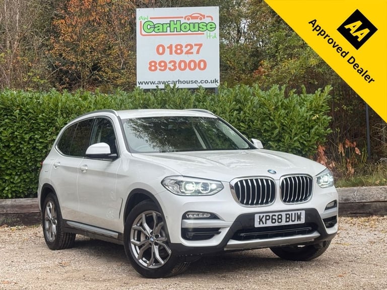 2018 68 BMW X3 3.0 30D XLINE SUV 5DR DIESEL AUTO XDRIVE EURO 6 (S/S) 