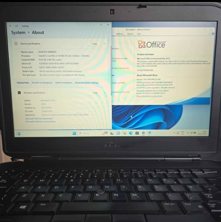 Dell Latitude Laptop E5430 Windows 11 Pro MS Office Laptop with Charger