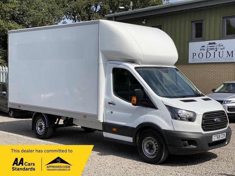 image for 2018 Ford Transit 2.0 350 EcoBlue RWD L4 Euro 6 (s/s) 3dr LUTON Diesel Manual