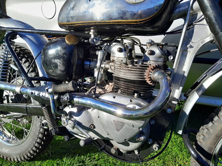 greeves 500 triumph trail bike 1964