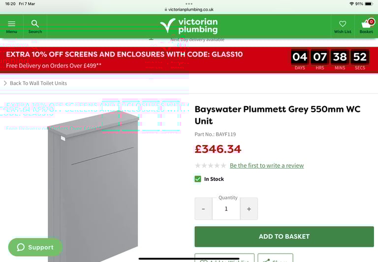 Bayswater plummet grey, tall boy, complete toilet set and matching 800 mirror RRP £2200++