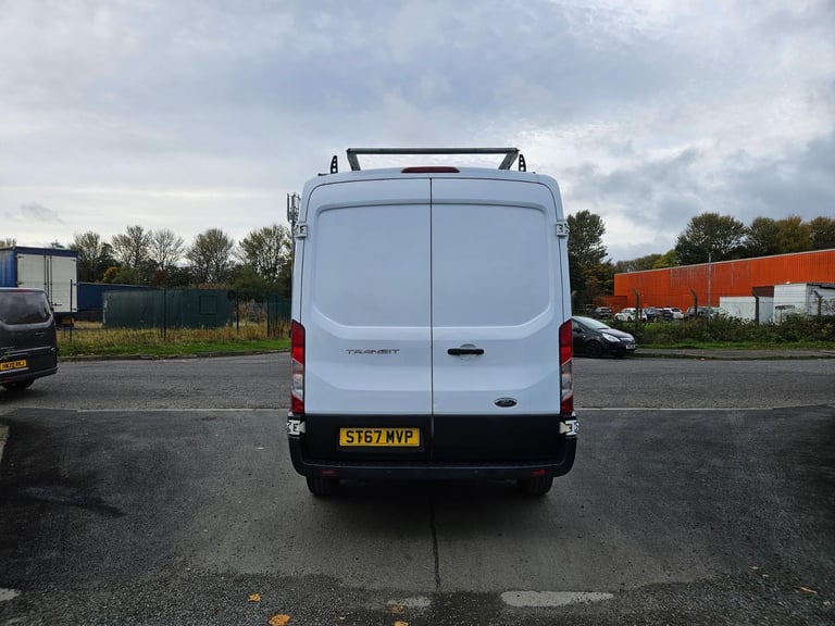 2018 ON 67 PLATE FORD TRANSIT 350 MWB RWD L2H2 DIESEL VAN 76K ULEZ FREE ZONE