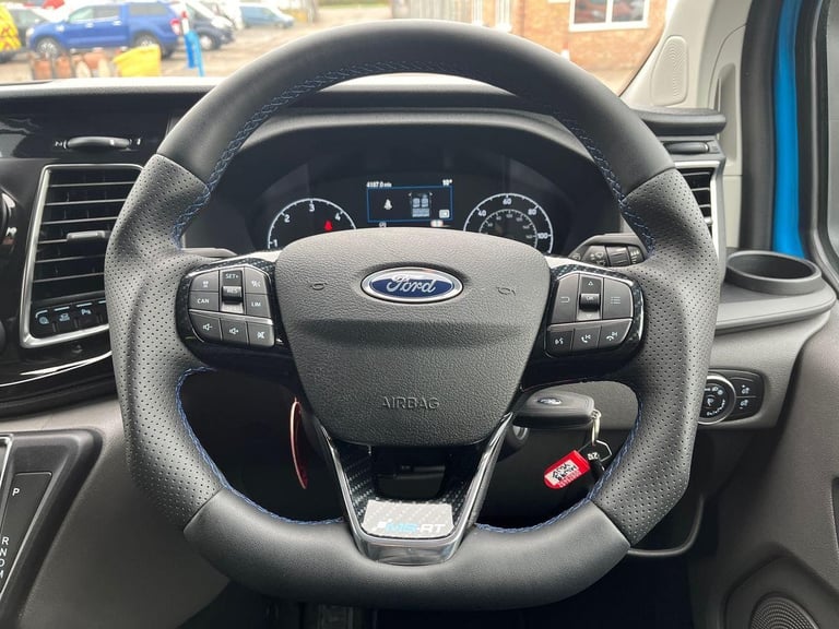 Ford Transit Custom MS-RT Double Cab Van 320 L1 2.0L 170ps AUTO KLM Light Blue