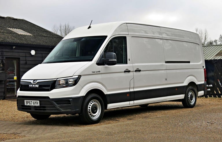 MAN TGE 140HP EURO 6 LWB HIGH ROOF White Manual Diesel 2019