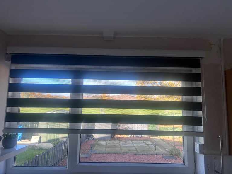 Grey Day/Night Blinds