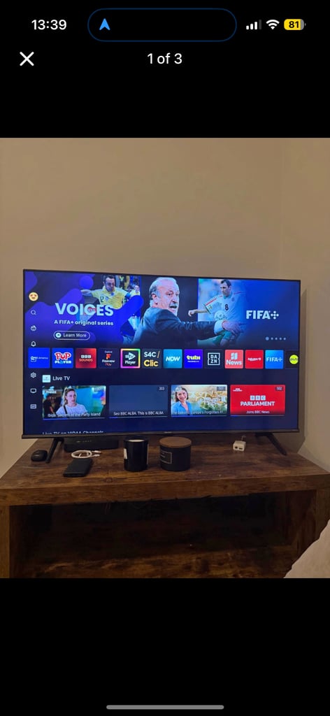 image for Hisense 55inch smart tv 