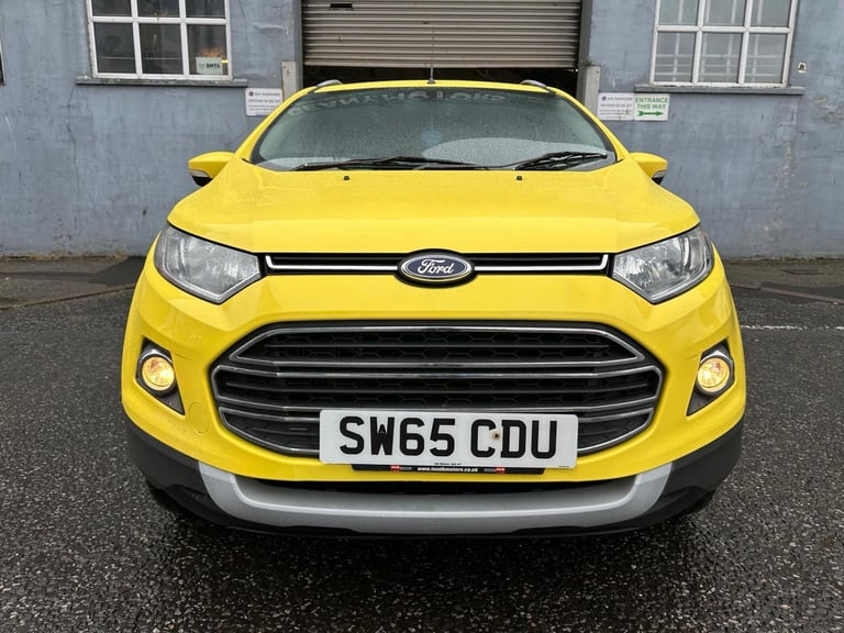 LEZ COMPLIANT FORD ECOSPORT 1.5 TDCI TITANIUM X £35 YEAR TAX FULL MOT WARRANTY