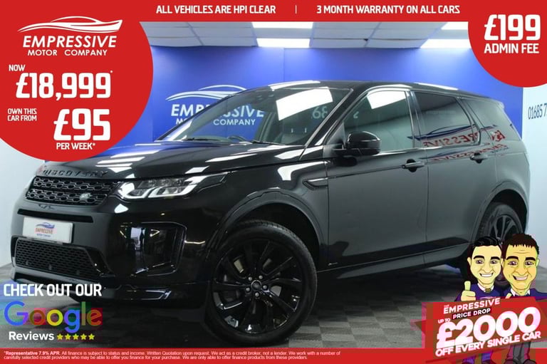 2020 20 LAND ROVER DISCOVERY SPORT 2.0 D180 MHEV R-DYNAMIC S SUV 5DR DIESEL AUTO