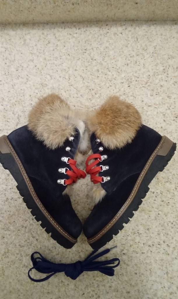 Brand New Handmade Italy Limited Edition La Thuile Navy Suede Ankle Boots £450