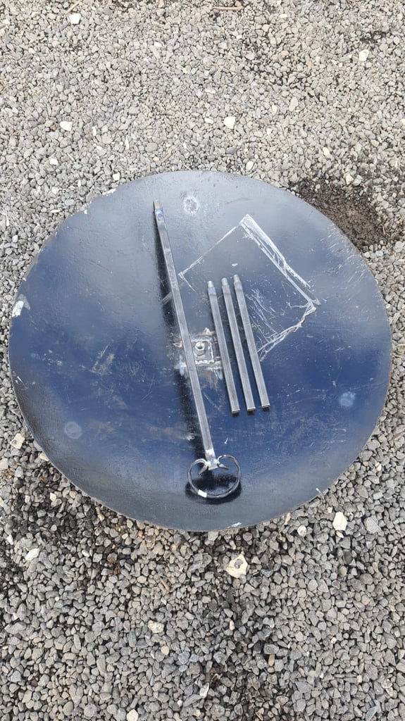 gratar , ceaun , disc gratar , trepied 