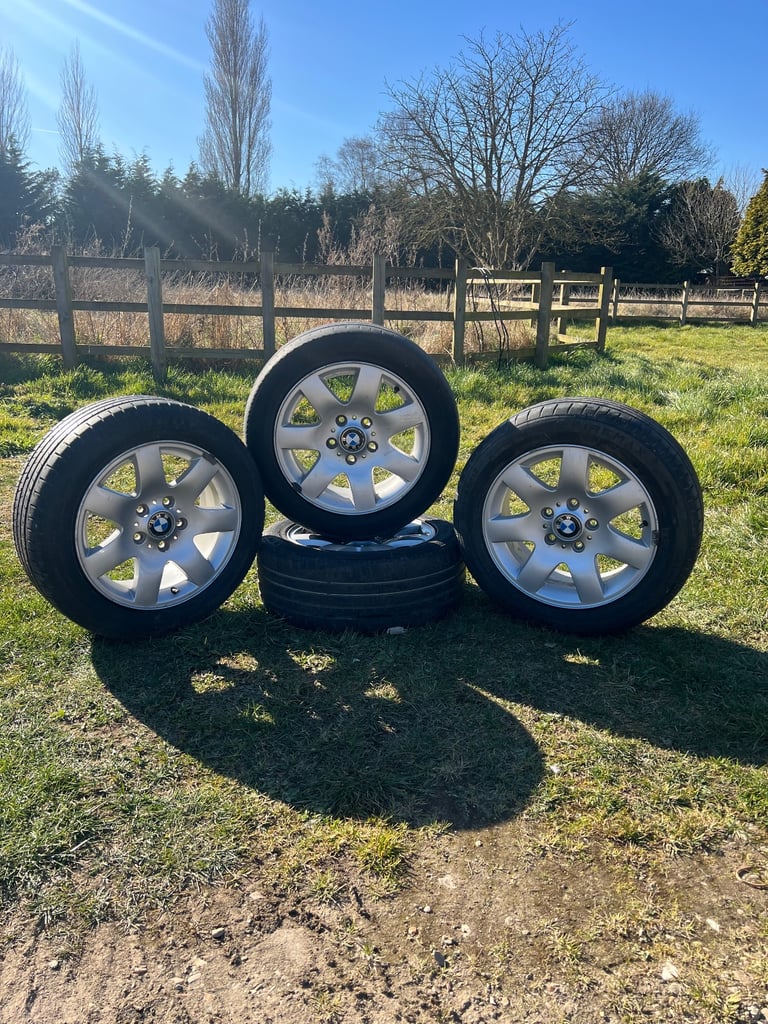 Original BMW wheels and tyres