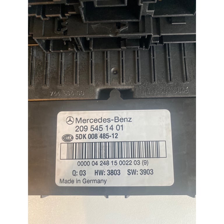 Mercedes Benz CLK Front Fuse Box, PN: 209 545 09 01, Fit 03-2009 W209