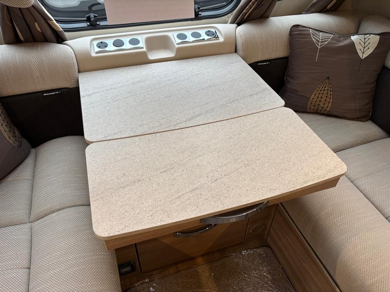 2016 SWIFT CONQUEROR 645, ISLAND BED, TALL FRIDGE, ALDE, SOLAR
