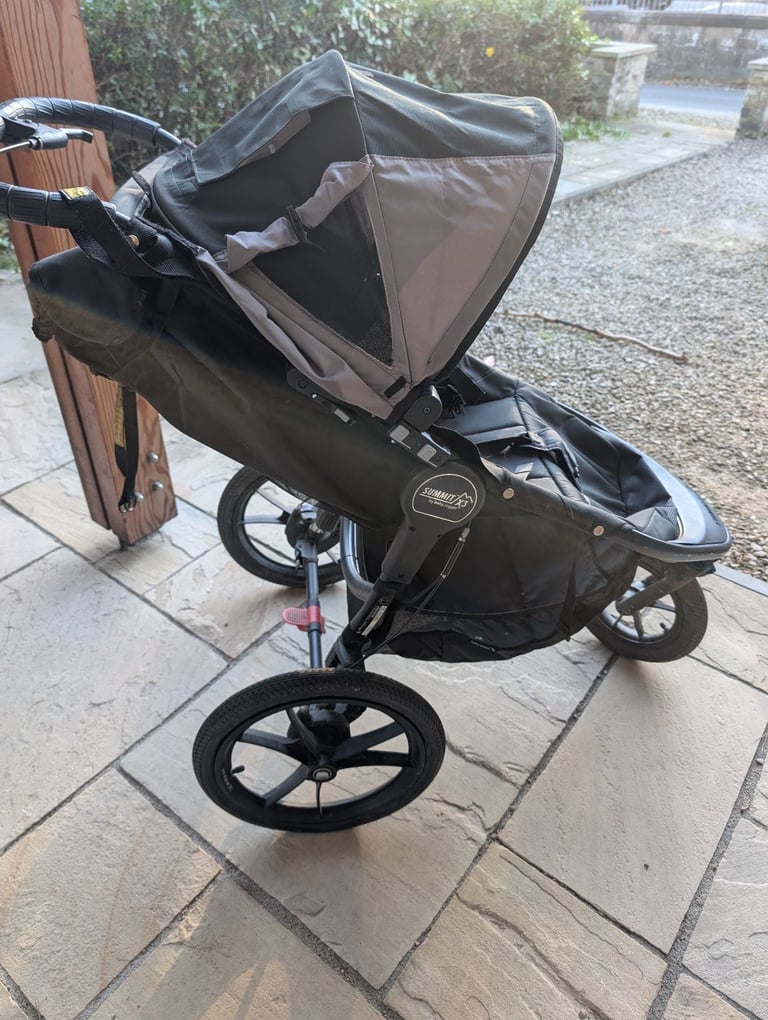 baby jogger x3 running buggy includes rain cover 