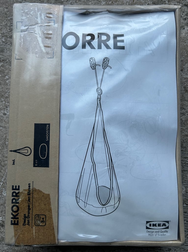 image for Ikea Ekorre Indoor Outdoor Hammock Swing – Unopened as new