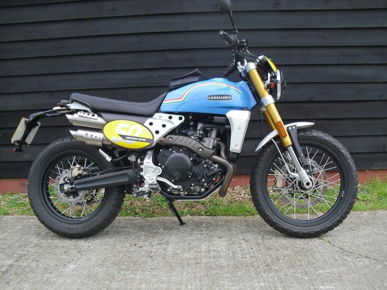 image for FANTIC 500 CABALLERO SCRAMBLER 50TH ANNIVERSARY EDITION 1630 MILES ONLY.
