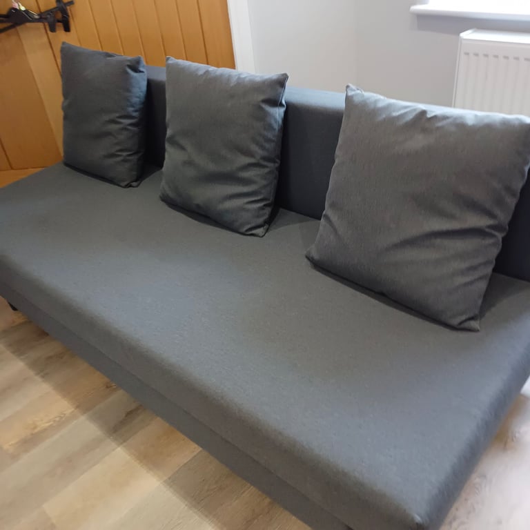 IKEA Asarum Sofa Bed in Grey 