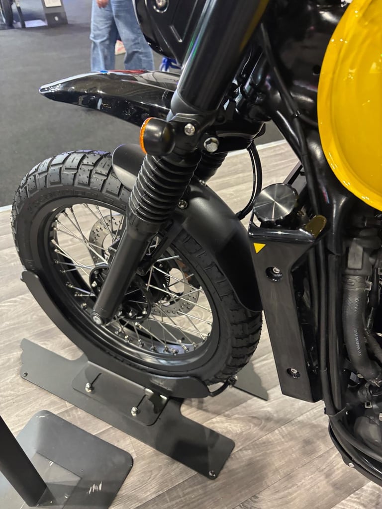 BSA Scrambler 650cc Classic Motorcycle Gold Star 