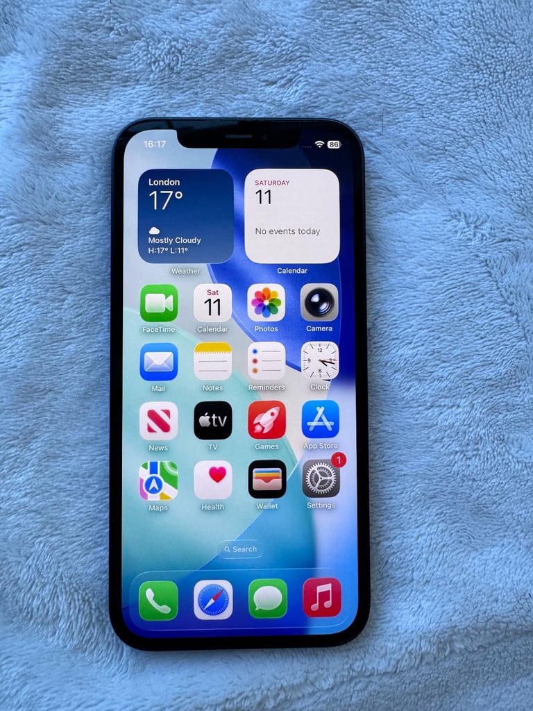 image for Apple iPhone 12 128gb, Black, Unlocked, good condition,