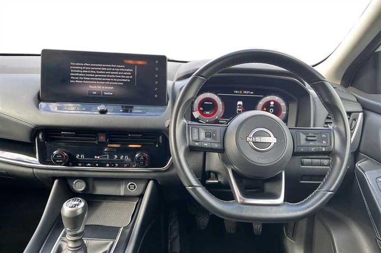 2022 Nissan Qashqai 1.3 DIG-T MH N-CONNECTA 5DR Hatchback Petrol Manual