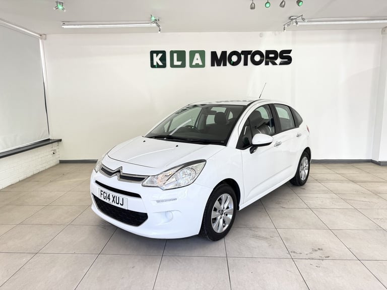 CITROEN C3 1.0 VTi VTR+ White Manual Petrol 2014