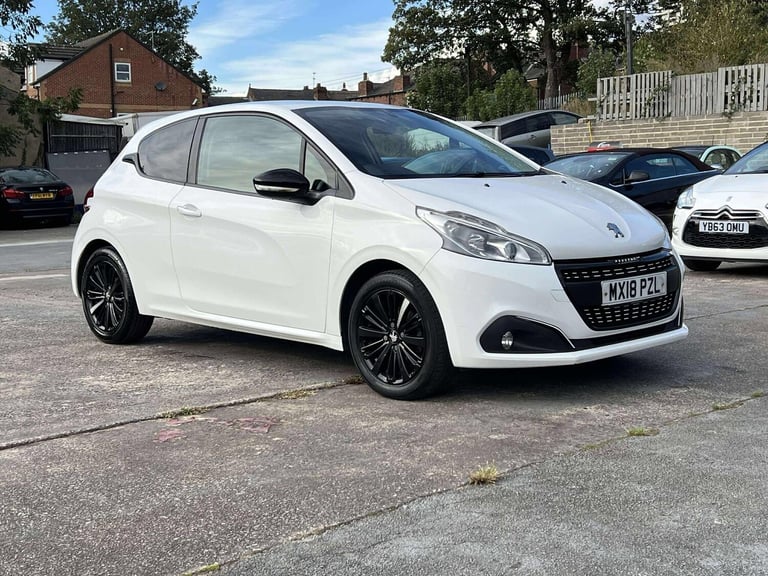image for 2018 Peugeot 208 1.2 PureTech Black Edition Euro 6 3dr HATCHBACK Petrol Manual