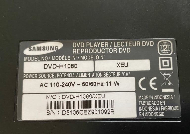 DVD player Samsung + 10 DVD 
