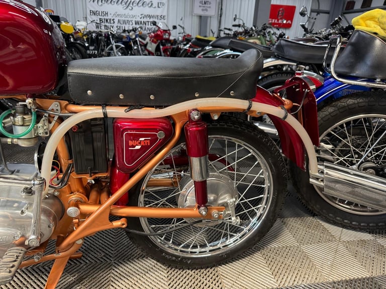 1958 Ducati 175 sport, press tube, outstanding quality, the best we’ve seen 