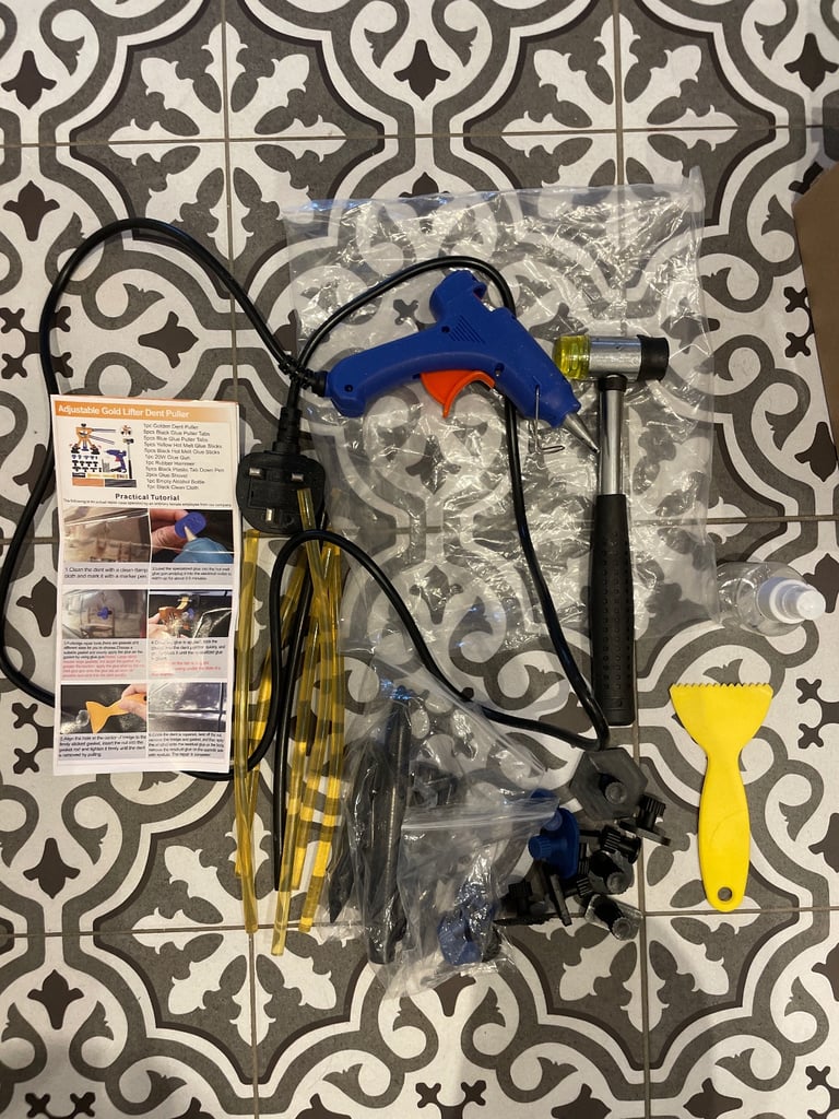 image for Vehicle dent puller removal kit