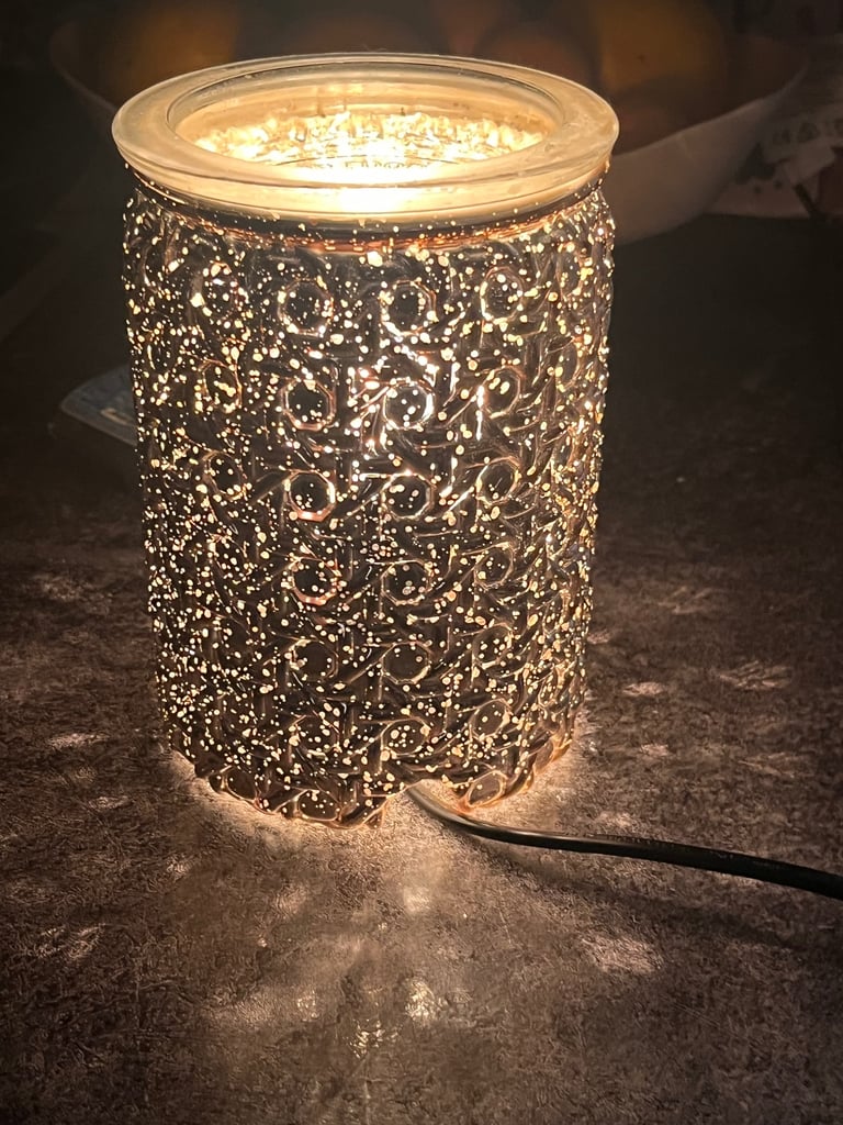 Rose gold Scentsy wax burner 