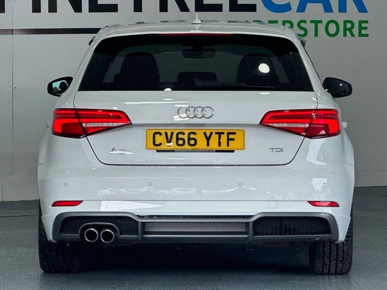 2016 Audi A3 2.0 TDI S line Sportback 5dr Diesel S Tronic Auto 6Spd Euro 6 (s/s) (150 ps Hatchbac...