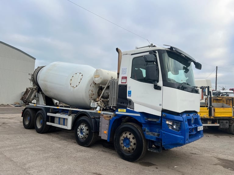 Renault C (C) 430 8x4 HYMIX MIXER , JUST ARRIVED . CALL FOR DETAILS