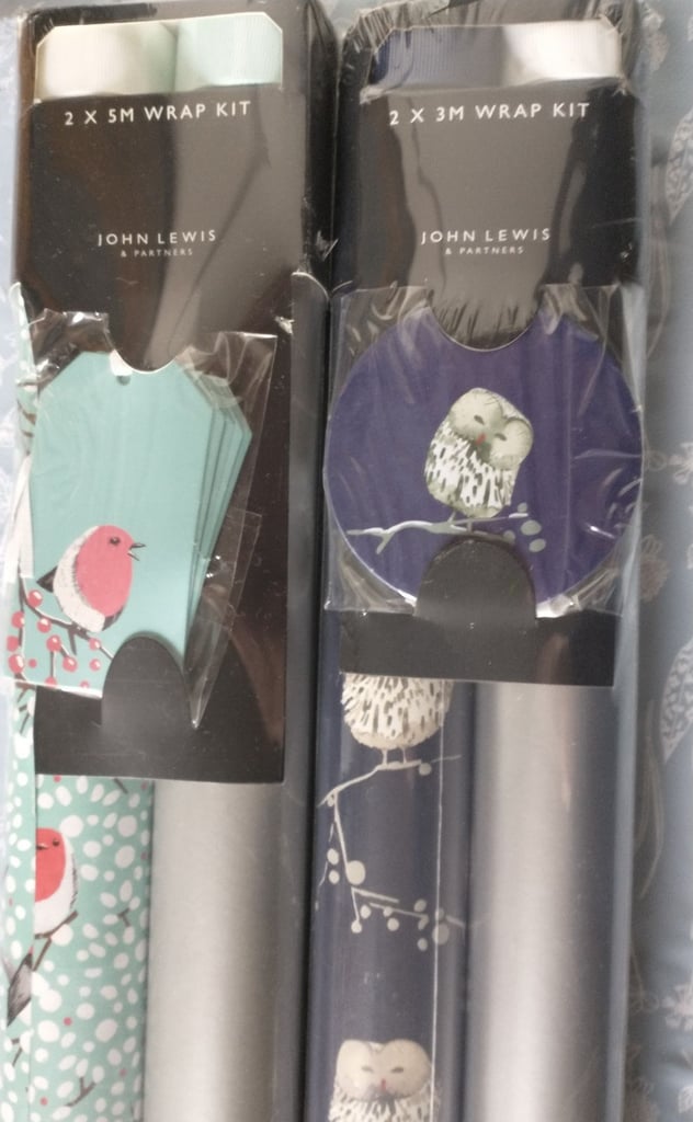 John Lewis Christmas Gift wrapping 