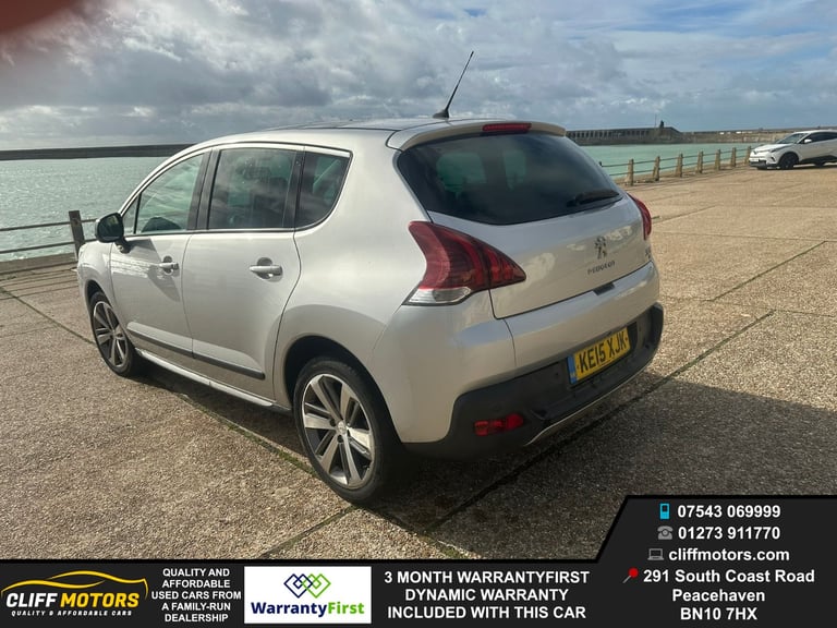 2015 Peugeot 3008 Allure - Auto - New Years MOT - £35 Tax - Finance Available - 3 Month Warranty