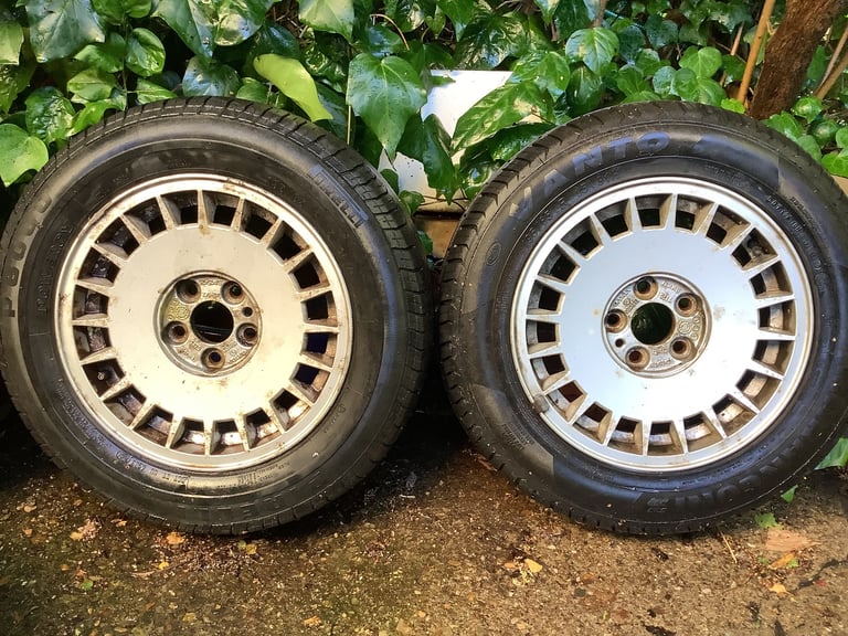 Volvo 240 original alloy wheels