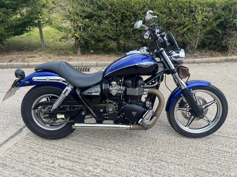 2012 62 TRIUMPH SPEEDMASTER 865 BONNEVILLE SPEED MASTER BOBBER CRUISER AMERICA