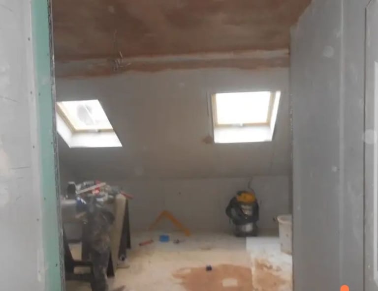 Loft insulation conversion extension 