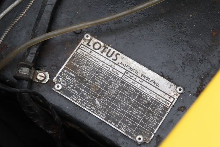1914 Lotus ELAN S4 DROPHEAD COUPE  PETROL Manual