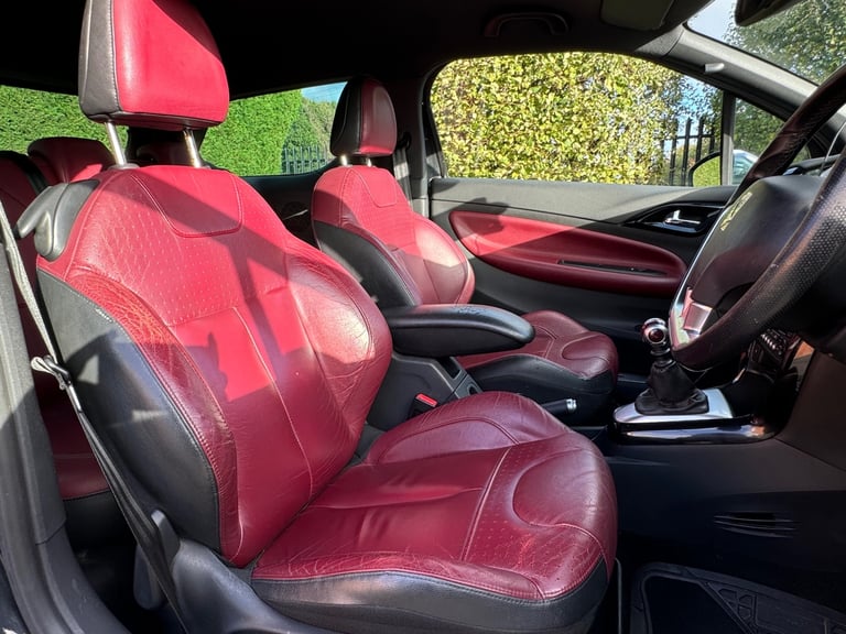 CITROEN DS3 1.6 HDi D SPORT, RECALL DONE, £35 TAX, RED LEATHER, MOT AUGUST 2026