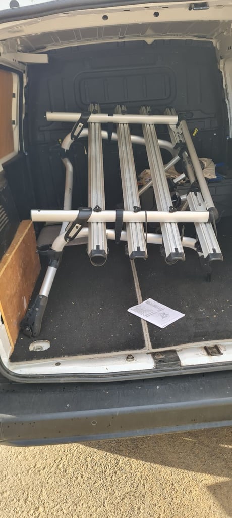 Vw T6 california campervan transporter bike rack genuine.