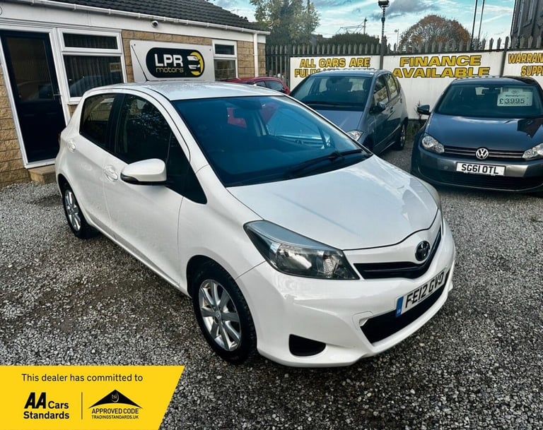 2012 Toyota Yaris 1.33 Dual VVT-i TR Hatchback 5dr Petrol Manual Euro 5 (101 ps) Hatchback Petrol...