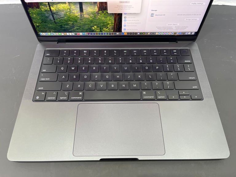 14'' Apple MacBook Pro Core M3 Pro 18GB Ram 512GB SSD Logic Pro 11 Ableton 12 Adobe 2025 OS TAHOE