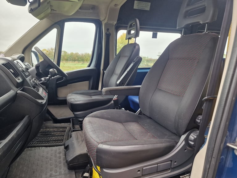2015 Peugeot Boxer Red LWB 12 Seat Minibus  Drives Perfect  Disability Access