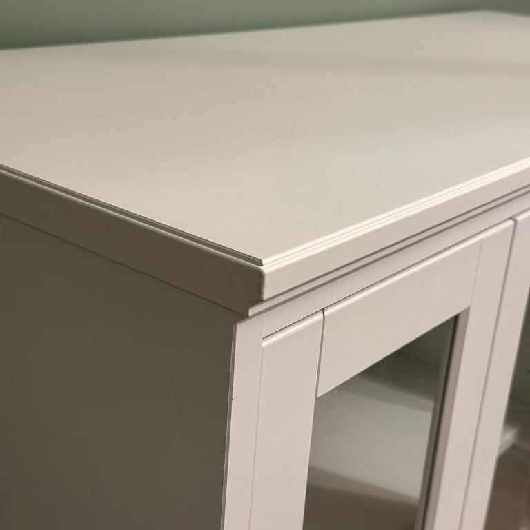 IKEA IDANAS Display Cabinet with Glass Doors