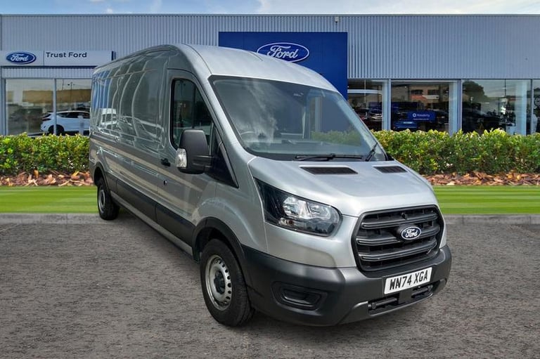 2024 Ford Transit 350 Leader AUTO L3 H2 LWB Medium Roof FWD 2.0 EcoBlue 165ps, REAR PARKING S Pan...