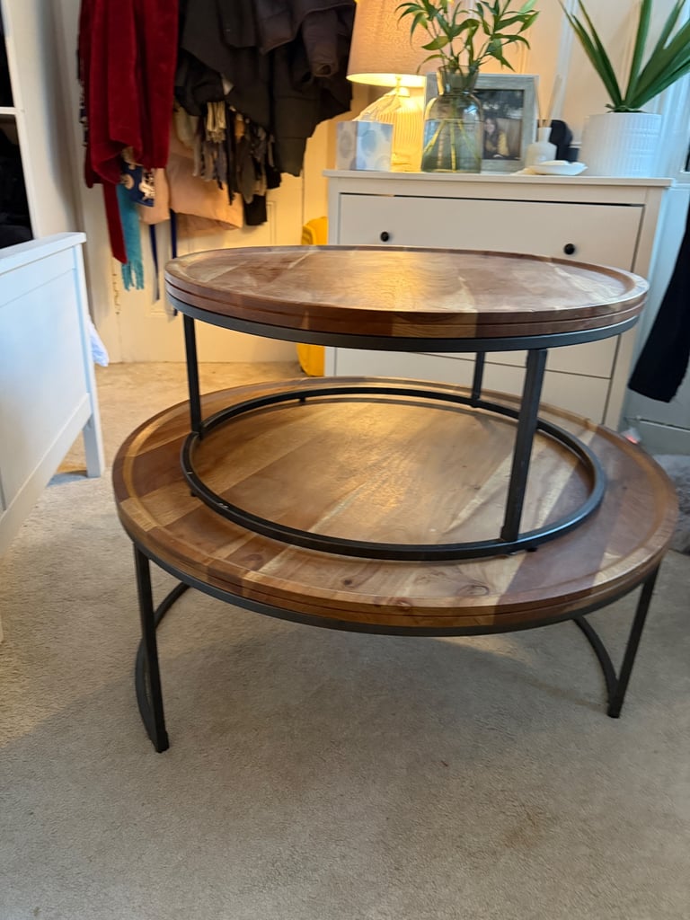 image for Gorgeous wooden next coffee tables