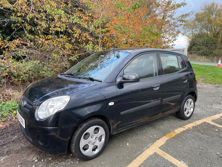 KIA PICANTO 1.0 SPICE 11 REG BLACK 5 DOOR MOT MARCH 10TH 2026 TAX £35 LOW INSURANCE 50+MPG