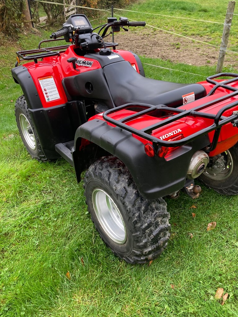 Honda Trx500 Foreman quad bike 