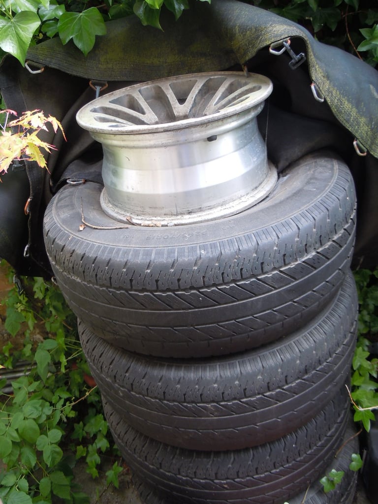 image for 5X Delica L400, L300 Shogun, Hilux Japanese 4x4 Rims. 15X 7JJ